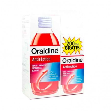 Oraldine Antiséptico 400ml + 200ml Gratis Pack