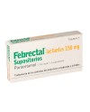 Febrectal Lactantes 150 MG 6 Supositorios
