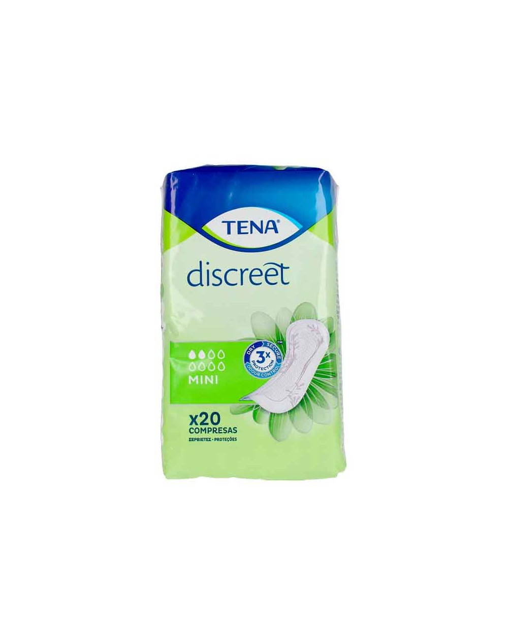 TENA LADY DISCREET compresa incontinencia mini 24 uds