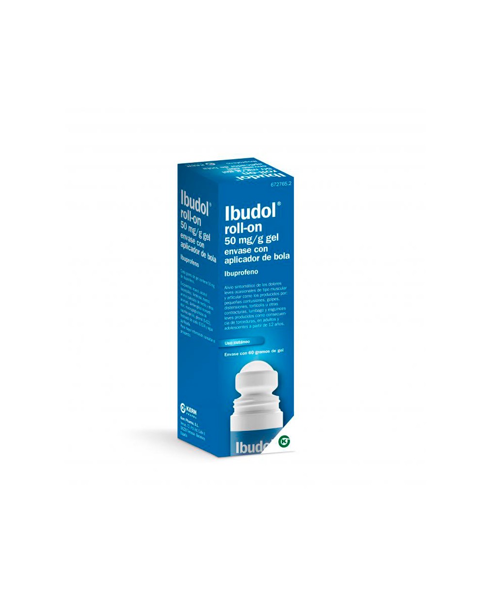 Antiinflamatorio Ibudol roll-on 50mg/g gel 60gr