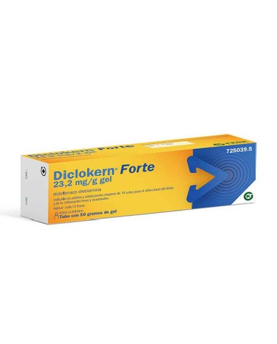 Diclokern Forte 23.2 MG/G Gel Tópico 50g