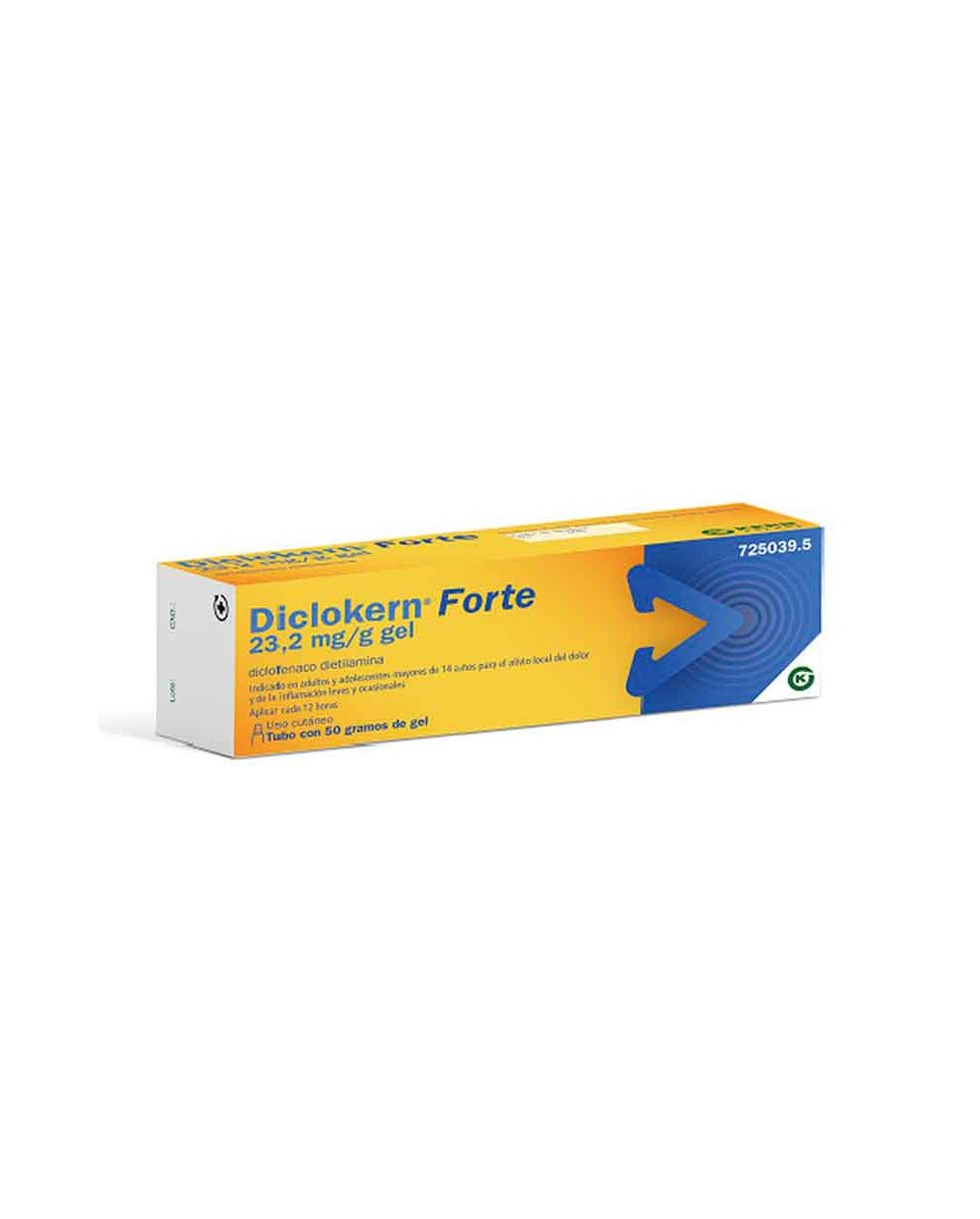 Diclokern Forte 23.2 MG/G Gel Tópico 50g