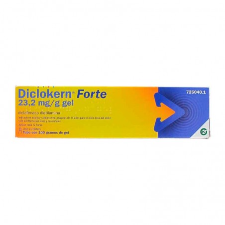 Diclokern Forte 23.2 MG/G Gel Tópico 100g