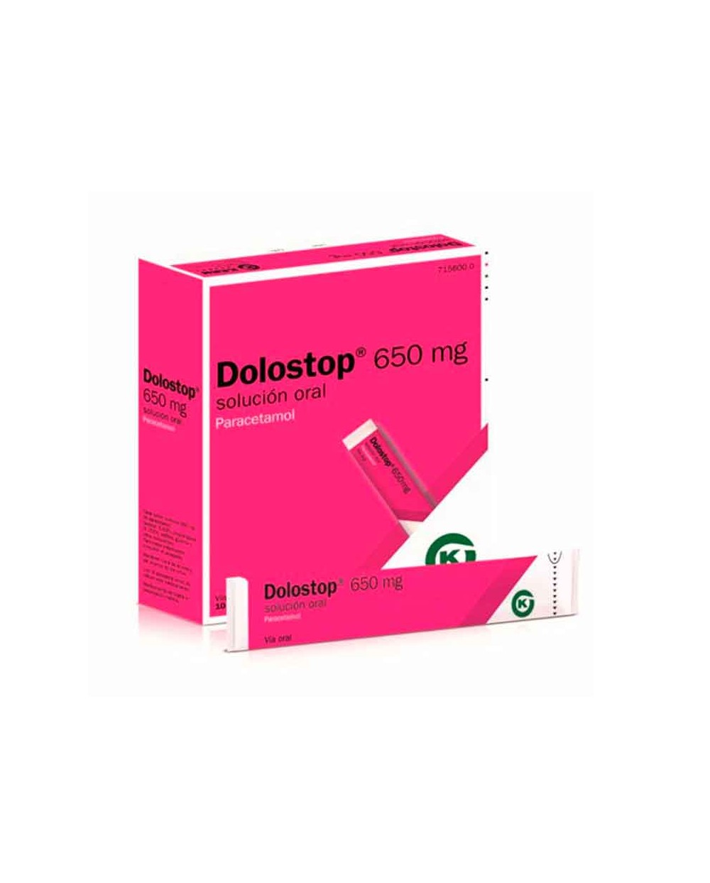 Dolostop 650 MG 10 Sobres Solución Oral 10 ML