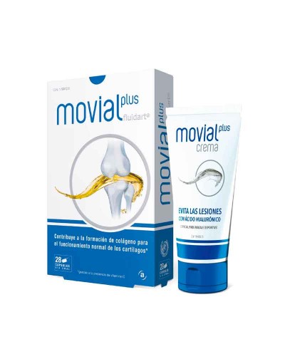 Movial Plus Fluidart 28 Cápsulas + Crema 100 Ml