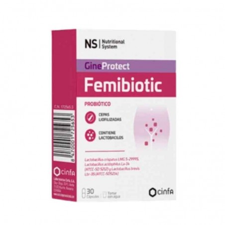 Ns Femibiotic 30 Cápsulas