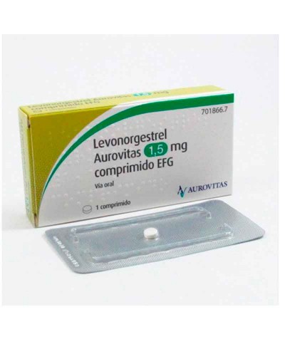 Levonorgestrel Aurovitas 1,5 MG 1 Comprimido