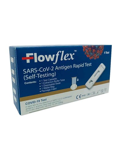 Test rápido antígenos Flowflex Covid-19 1 Test