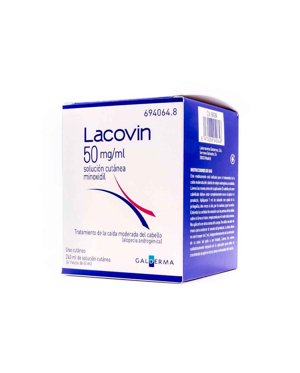 Lacovin 50mg/ml 4 Frascos 60 ml