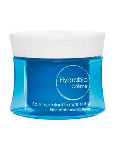 Bioderma Hydrabio crema hidratante facial con acción iluminadora para pieles sensibles y deshidratadas - 50ml