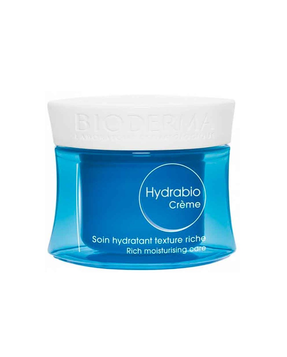 Bioderma Hydrabio crema hidratante facial con acción iluminadora para pieles sensibles y deshidratadas - 50ml