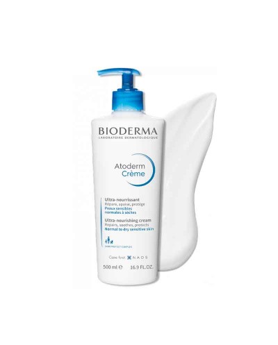 Bioderma Atoderm crema para el cuidado diario e hidratación profunda de la piel - 500 ml