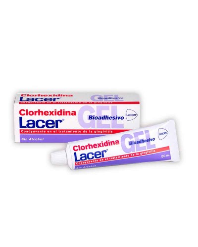 Gel bioadhesivo Lacer Clorhexidina para el tratamiento de la gingivitis - 50ml