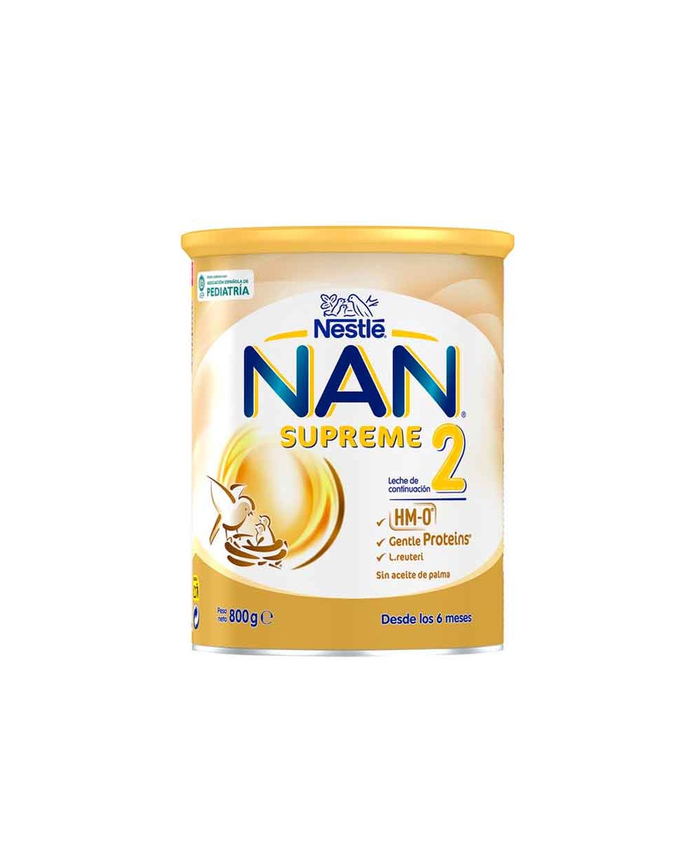 Leche para bebé Nan Supreme 2 a partir desde los 6 meses 800 g Nestlé