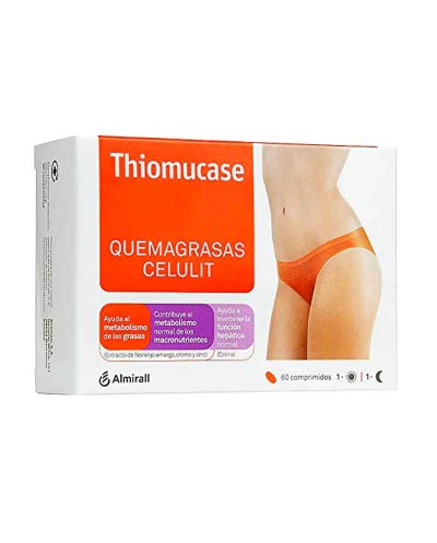 Thiomucase Quemagrasas Celulit 60 comp. contra la celulitis