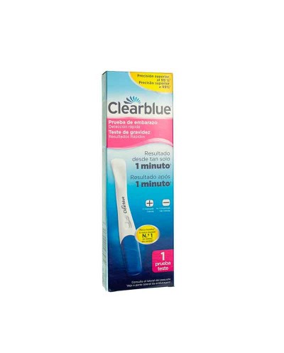 Test Embarazo Analógico Clearblue 1 unidad (resultados en 1 minuto)