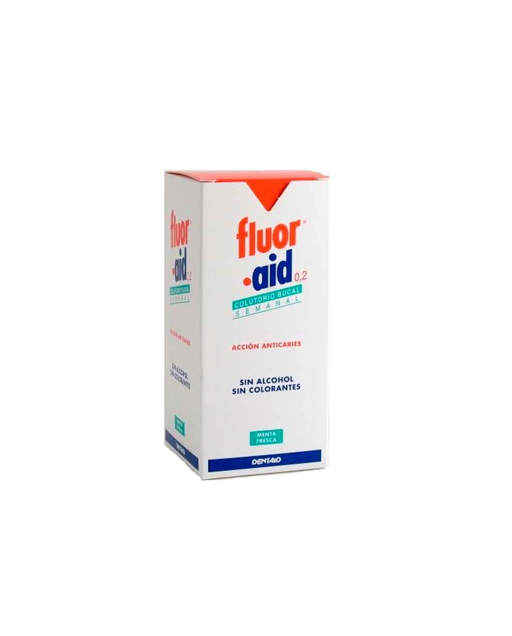 Fluor Aid 0,2 Dentaid colutorio semanal anticaries – 150 ml.