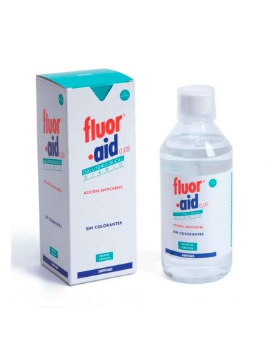 Fluor Aid 0.05 Dentaid colutorio diario anticaries – 500 ml.