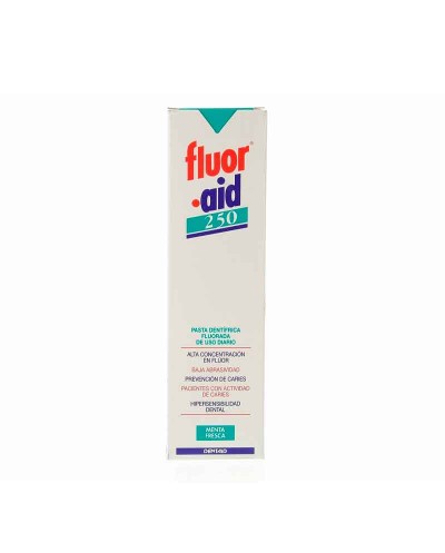 Pasta dental Fluor Aid 250 de uso diario alta concentración en fluor. Anticaries – 100 ml.