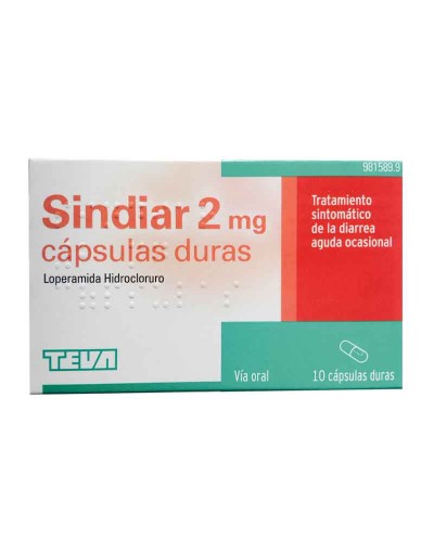 Sindiar 2 mg 10 Cápsulas duras