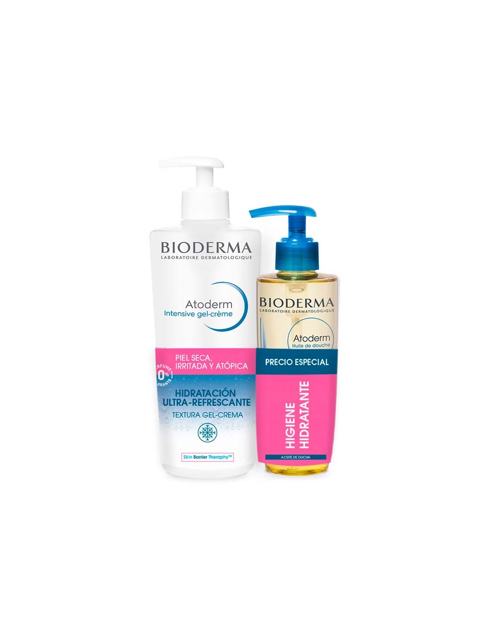 Bioderma Pack Ahorro: Atoderm Gel Crema + Atoderm Aceite de ducha