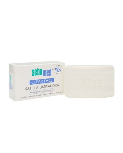 Sebamed Pastilla limpiadora para pieles con tendencia al acné - 100g.