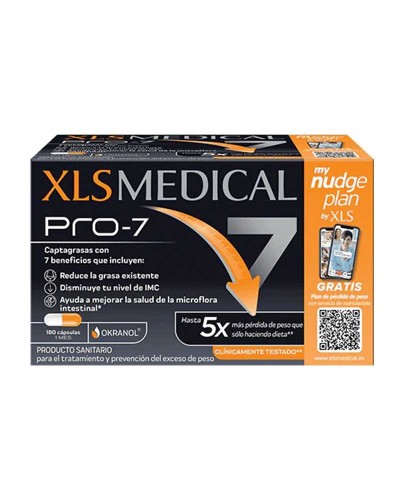 XLS Medical Pro – 7. Pierde hasta 5 veces más peso –180 cápsulas