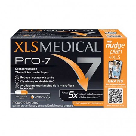 XLS Medical Pro - 7. Pierde hasta 5 veces más peso -180 cápsulas