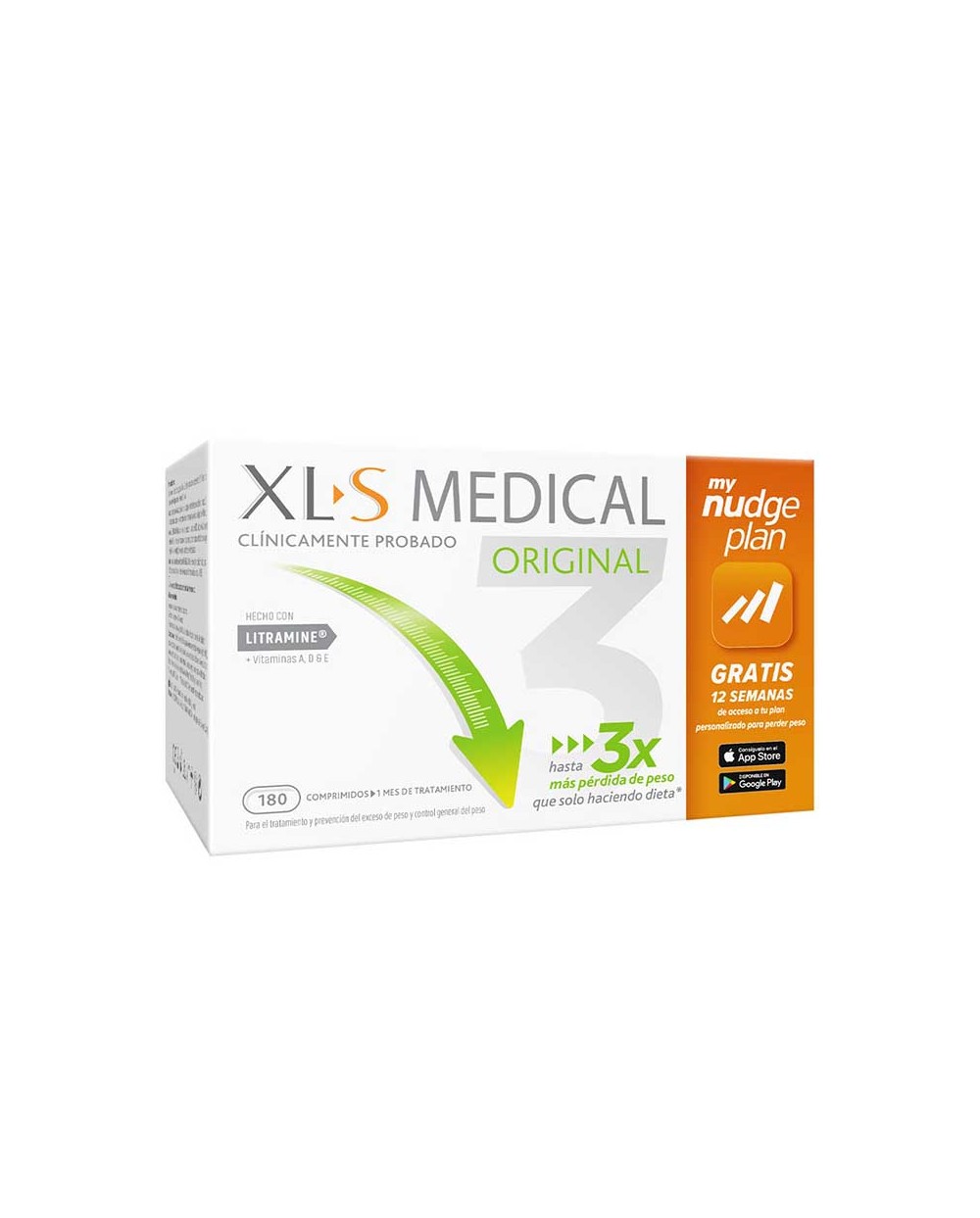 XL-S Medical Original comprimidos. Ayuda para adelgazar – 180 comprimidos