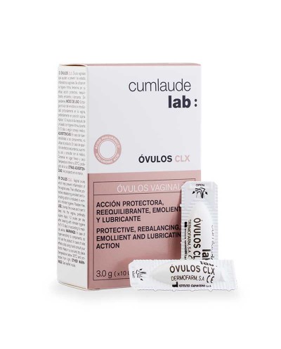 Óvulos vaginales CLX Cumlaude Lab. Inflamaciones y Molestias -10 óvulos