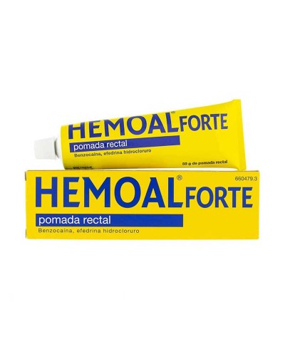 granizo Hermano a menudo Hemoal Pomada rectal para tratar las hemorroides al mejor precio - 50 G.