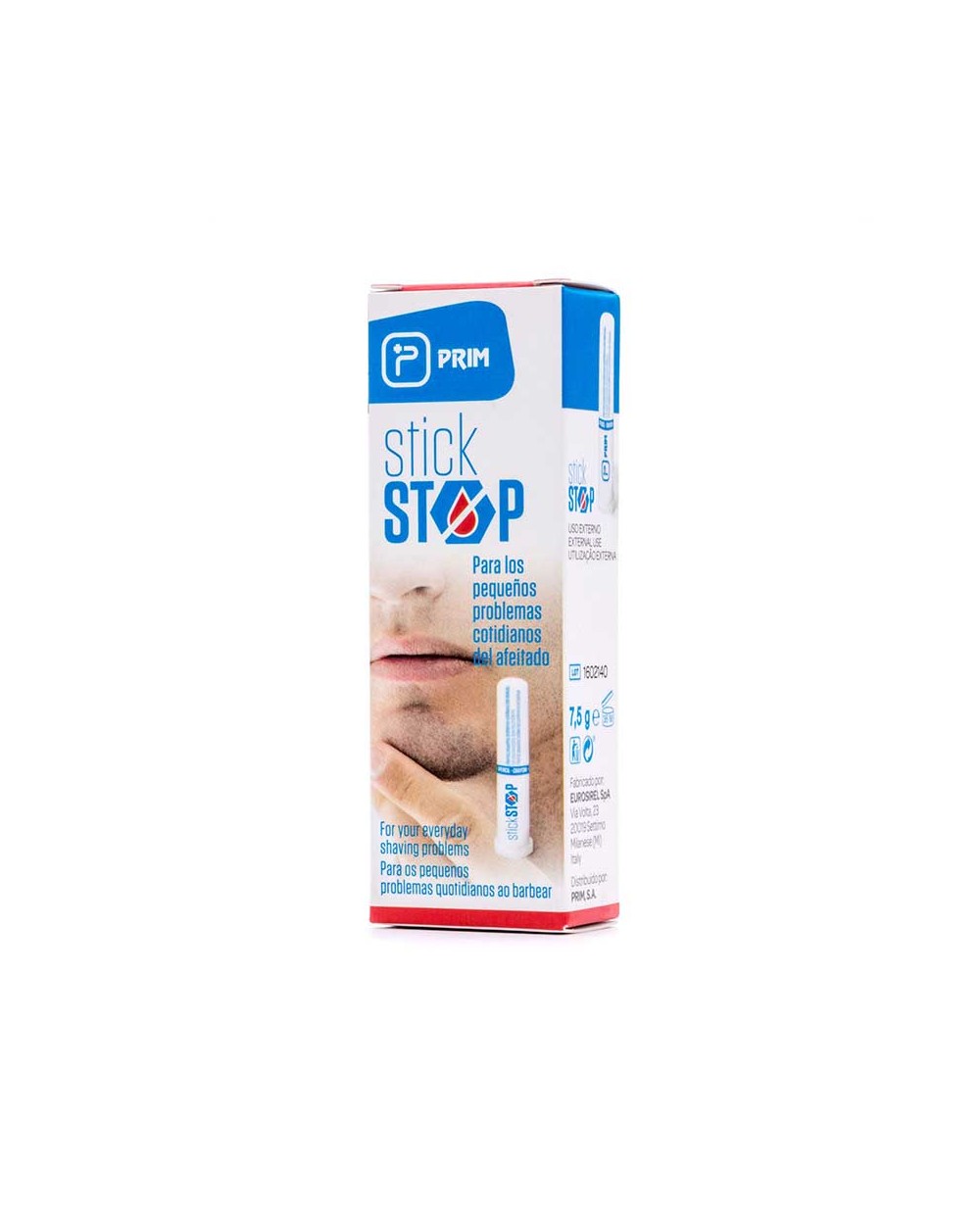 Stick Stop Prim para detener el sangrado producido al afeitarse