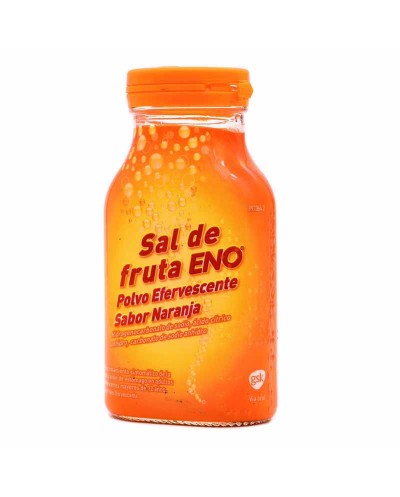 Sal de fruta ENO polvo efervescente 150gr. - Sabor Naranja - Alivio a las molestias estomacales