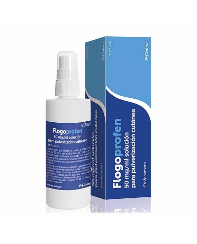 Flogoprofen Spray 100 ml. Antiinflamatorio de pulverización cutánea