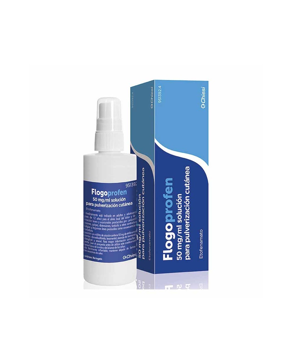 Flogoprofen Spray 100 ml. Antiinflamatorio de pulverización cutánea