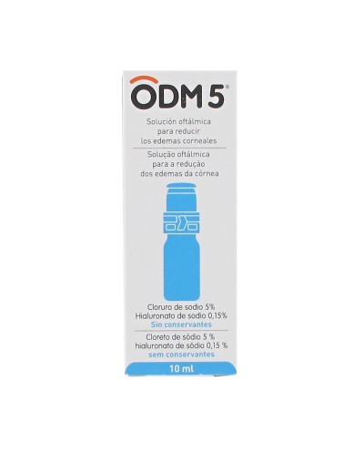 ODM5 Solución Oftálmica Antiedema Corneal 10ml.