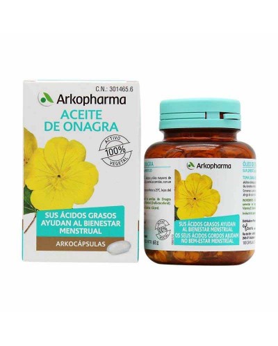 Aceite De Onagra Arkopharma - 100 Cápsulas