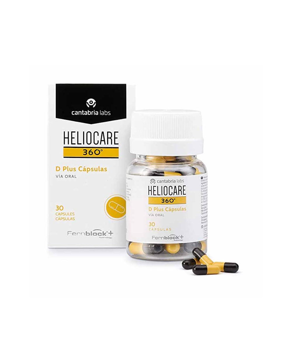 Protección solar Heliocare 360° D Plus Cápsulas 30 Cápsulas