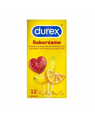 Preservativos Durex Saboréame - 12 unidades
