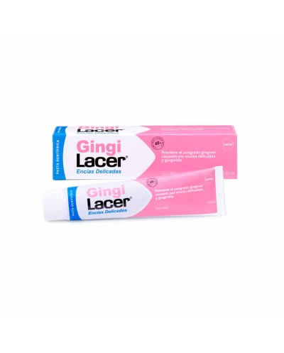 GingiLacer pasta dental tratamiento gingivitis con flúor–125ml.