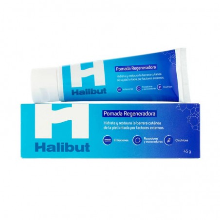 Halibut Pomada Regeneradora - 45 gr - para restaurar la barrera cutánea