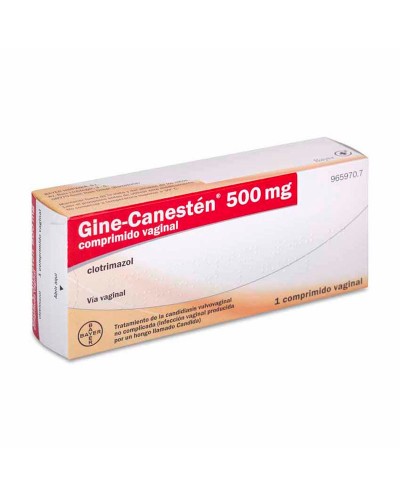 Gine-Canestén 1 Comprimido Vaginal 500 Mg