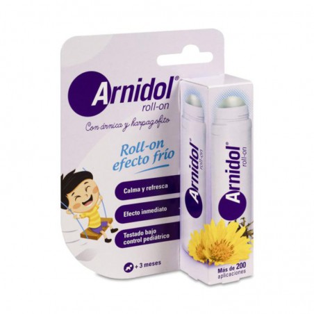Arnidol roll-on con árnica y harpagofito efecto frío - 15ml
