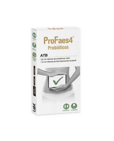Profaes4 Atb 10caps - Probiótico