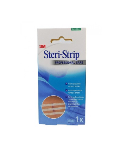 Steri Strip sutura cutánea adhesiva estéril 6x38mm 6 uds
