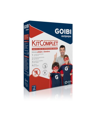 Goibi Antipiojos Kit Complet Loción 125ml + Champú 125ml