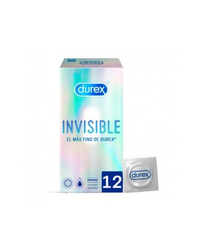 Durex Preservativos Invisible Extra Sensitivos 12 Unidades
