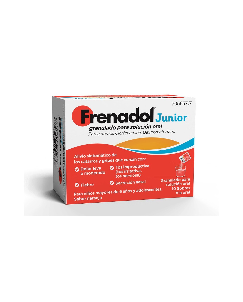 Frenadol Junior
El primer multisintomático de Frenadol para niños