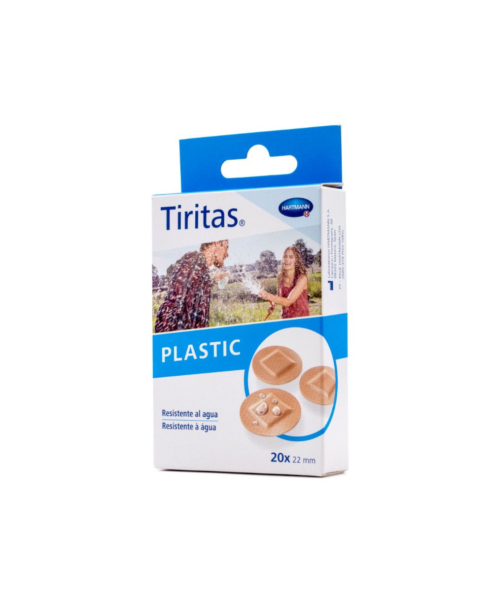 Tiritas Plastic Redondas 22mm 20 Uds