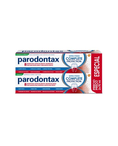 Parodontax Duplo Complete Protection Extra Fresh 2 x 75 ml